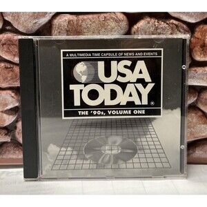 USA Today -  The '90s Volume 1 - CD ROM Multimedia Time Capsule Of News 1993